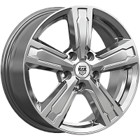 Литые диски Оклахома (КС998) 6.500xR16 5x100 DIA67.1 ET45 дарк платинум