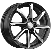 Литые диски ОСАКА (КЛ317) 6.000xR15 4x100 DIA54.1 ET46 Алмаз бархат новый для Hyundai