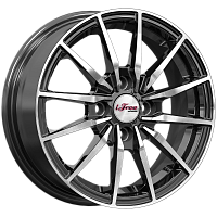 Литые диски Финчер (КС1119) 5.500xR14 4x100 DIA56.6 ET39 Блэк Джек для Chevrolet Cobalt Литые диски Финчер (КС1119) 5.500xR14 4x100 DIA56.6 ET39 Блэк Джек для Chevrolet Cobalt