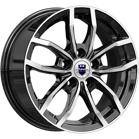 Фрост (КС1048) 6.500xR15 5x108 DIA63.35 ET50 алмаз черный Фрост (КС1048) 6.500xR15 5x108 DIA63.35 ET50 алмаз черный