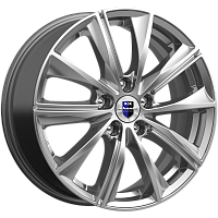 Литые диски Арнар (КС896) 7.000xR17 5x105 DIA56.6 ET35 дарк платинум для Chevrolet Aveo