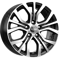 Литые диски КС736 (ZV 16_Optima) (КС736) 6.500xR16 5x114.3 DIA67.1 ET41 алмаз черный