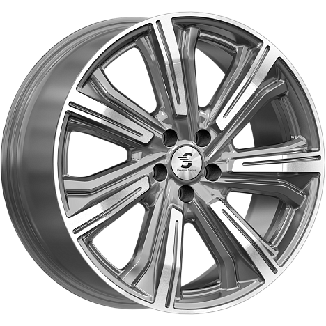 Kleemann (КР1067) 8.500xR20 5x120 DIA72.6 ET44 Diamond gloss graphite