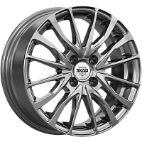 Литые диски Пульс (КЛ1191) 6.000xR15 4x100 DIA67.1 ET36 графит для Toyota Ractis Литые диски Пульс (КЛ1191) 6.000xR15 4x100 DIA67.1 ET36 графит для Toyota Ractis