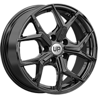 Литые диски Up120 (КС1114) 6.500xR16 5x114.3 DIA66.1 ET46 New Black Литые диски Up120 (КС1114) 6.500xR16 5x114.3 DIA66.1 ET46 New Black