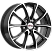 Джет (КС914) 6.500xR16 5x108 DIA63.35 ET50 Блэк Джек Джет (КС914) 6.500xR16 5x108 DIA63.35 ET50 Блэк Джек