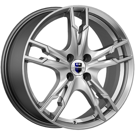 Солар (КС875) 7.000xR17 4x114.3 DIA67.1 ET40 дарк платинум