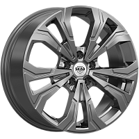 Литые диски ERIDAN (КЛ1179) 7.500xR18 5x108 DIA67.1 ET33 графит для Renault Grand Scenic
