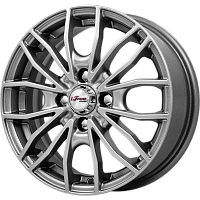 Литые диски Флайт (КС676М) 5.500xR14 4x100 DIA67.1 ET38 Хай вэй для Skoda Felicia