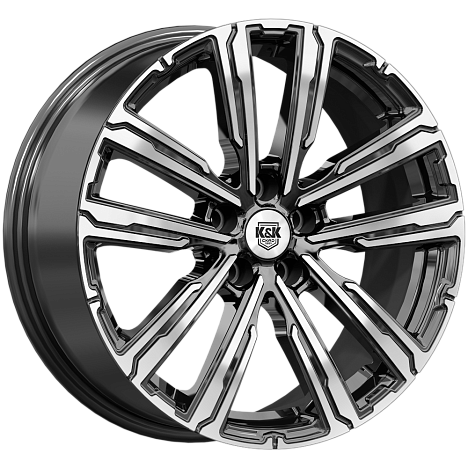 Аламер 7.5Jx18H2 (КС1216) 7.500xR18 5x105 DIA56.6 ET38 алмаз черный