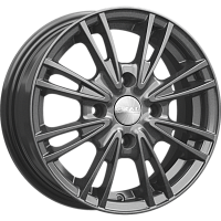 Литые диски ПАНТЕРА (КЛ129) 5.500xR14 4x100 DIA56.6 ET45 графит для Opel Corsa Литые диски ПАНТЕРА (КЛ129) 5.500xR14 4x100 DIA56.6 ET45 графит для Opel Corsa