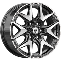 Литые диски Гангут (КС1176) 7.500xR18 6x139.7 DIA92.5 ET40 алмаз черный для Hyundai Литые диски Гангут (КС1176) 7.500xR18 6x139.7 DIA92.5 ET40 алмаз черный для Hyundai