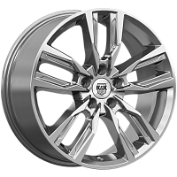 Литые диски Борэй (КС901) 8.000xR18 5x100 DIA67.1 ET45 дарк платинум