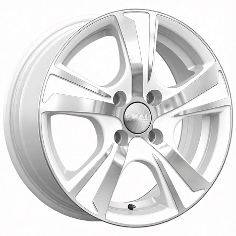 КРИТ (КЛ241) 5.500xR14 4x100 DIA67.1 ET45 алмаз-белый