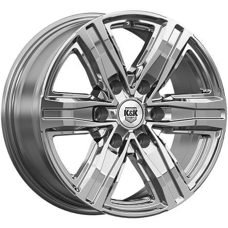 R8 (КС1174) 7.500xR17 6x114.3 DIA66.1 ET30 дарк платинум R8 (КС1174) 7.500xR17 6x114.3 DIA66.1 ET30 дарк платинум