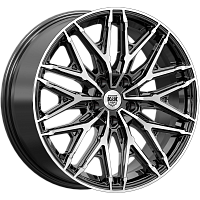 Литые диски Клермон (КС1156) 8.000xR19 5x114.3 DIA67.1 ET48 алмаз черный для Mazda 6 Mps