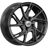 Литые диски Up115 (КС1033) 6.500xR15 4x100 DIA60.1 ET37 New Black для Nissan March
