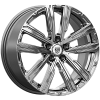 Литые диски Аламер (КС1216) 7.500xR18 5x112 DIA66.6 ET45.5 дарк платинум для Mercedes-Benz Литые диски Аламер (КС1216) 7.500xR18 5x112 DIA66.6 ET45.5 дарк платинум для Mercedes-Benz