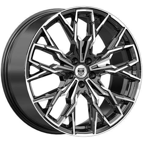 Элерон (КС1168) 9.000xR20 5x112 DIA66.6 ET35 алмаз черный Элерон (КС1168) 9.000xR20 5x112 DIA66.6 ET35 алмаз черный
