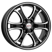 Литые диски Балеар (КС727) 7.500xR18 6x114.3 DIA66.1 ET30 алмаз черный для Nissan Pathfinder Литые диски Балеар (КС727) 7.500xR18 6x114.3 DIA66.1 ET30 алмаз черный для Nissan Pathfinder