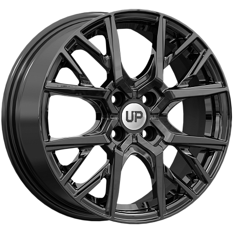 Up124 (КС1104) 6.500xR16 4x108 DIA63.35 ET47.5 New Black Up124 (КС1104) 6.500xR16 4x108 DIA63.35 ET47.5 New Black