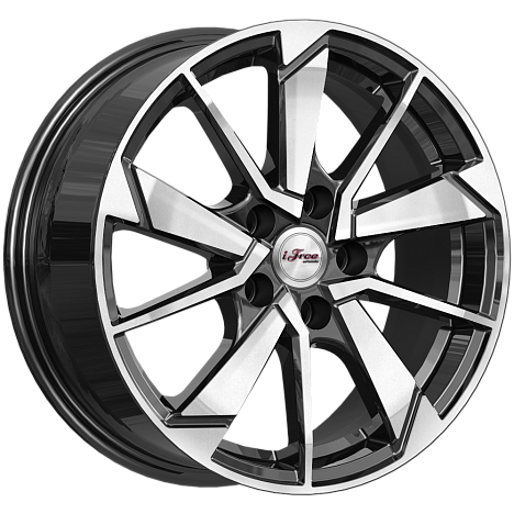 Зиплайн (КС1042) 6.500xR16 5x114.3 DIA66.1 ET40 Блэк Джек Зиплайн (КС1042) 6.500xR16 5x114.3 DIA66.1 ET40 Блэк Джек
