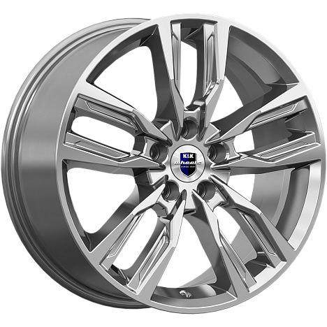 Борэй (КС901) 8.000xR18 5x115 DIA70.2 ET40 дарк платинум Борэй (КС901) 8.000xR18 5x115 DIA70.2 ET40 дарк платинум