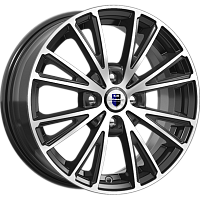 Литые диски Меандр (КС888) 6.000xR15 4x100 DIA67.1 ET35 алмаз черный SK для Renault Clio Литые диски Меандр (КС888) 6.000xR15 4x100 DIA67.1 ET35 алмаз черный SK для Renault Clio