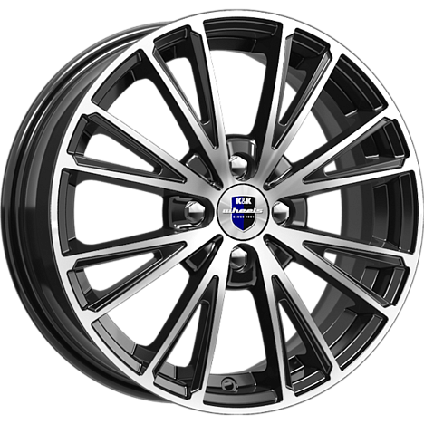 Меандр-оригинал (КС879) (КС879) 6.000xR16 4x100 DIA60.1 ET37 алмаз черный SK
