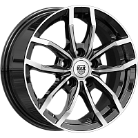Литые диски Фрост (КС1048) 6.500xR15 5x114.3 DIA67.1 ET46 алмаз черный для Honda Freed Литые диски Фрост (КС1048) 6.500xR15 5x114.3 DIA67.1 ET46 алмаз черный для Honda Freed