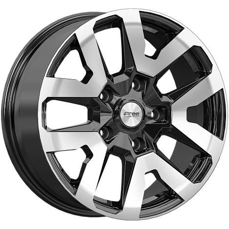 Трикстер (Niva) (КС1170) 7.000xR17 5x139.7 DIA98 ET40 алмаз черный