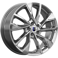 Литые диски Роквуд (КС900) 7.000xR17 5x105 DIA56.6 ET38 дарк платинум