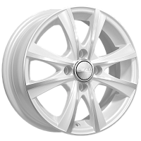 Литые диски МАЛЬТА (КЛ248) 5.500xR14 4x100 DIA67.1 ET38 алмаз-белый для Lifan