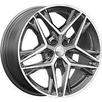 Литые диски Челси (КЛ1100) 8.000xR18 5x112 DIA66.6 ET56 алмаз графит для Mercedes-Benz Viano