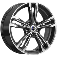 Литые диски Karrera Light (КС935) 7.000xR18 5x114.3 DIA67.1 ET38 алмаз черный для Evolute I-Van