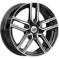 Литые диски Up113 (КС1018) 6.500xR16 5x100 DIA67.1 ET38 New Diamond для Toyota Matrix