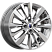 Эрман (КС997) 6.500xR16 4x100 DIA60.1 ET37 дарк платинум