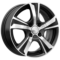 Литые диски КРИТ (КЛ241) 5.500xR14 4x100 DIA56.6 ET39 алмаз для Daihatsu Mira