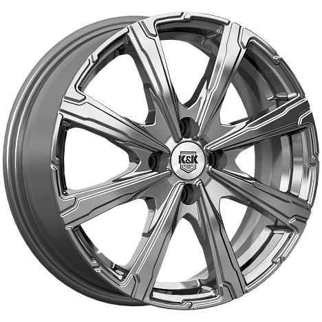 Арагац 6.0Jx16H2 (КС1214) 6.000xR16 4x100 DIA60.1 ET45 дарк платинум