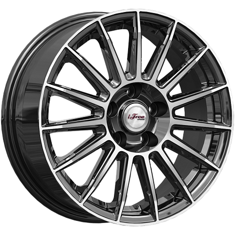 Азур (КС1052) 6.500xR16 5x112 DIA57.1 ET43 Блэк Джек Азур (КС1052) 6.500xR16 5x112 DIA57.1 ET43 Блэк Джек