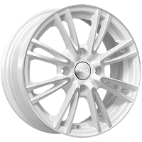 Литые диски ПАНТЕРА (КЛ129) 5.500xR14 4x100 DIA67.1 ET39 алмаз-белый для Skoda Felicia