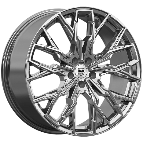 Элерон (КС1168) 9.000xR20 5x108 DIA63.35 ET45 дарк платинум Элерон (КС1168) 9.000xR20 5x108 DIA63.35 ET45 дарк платинум