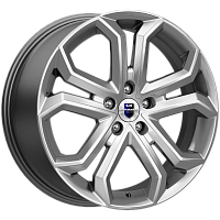 Литые диски Пандора (КС466) 8.500xR19 5x108 DIA67.1 ET45 дарк платинум для Renault Espace/Grand Espace