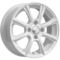 Литые диски МОНАКО (КЛ185) 5.500xR14 4x98 DIA58.6 ET38 белый для Lancia Y
