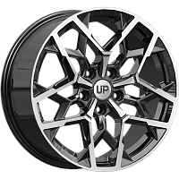 Литые диски Up110 (КС994) 7.500xR17 5x112 DIA66.6 ET38 New Diamond для Jetta Vs7