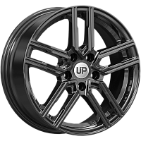 Литые диски Up113 (КС1018) 6.500xR16 5x114.3 DIA67.1 ET45 New Black для Mazda 323 Spotriv