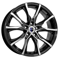 Литые диски Твист-оригинал (КС697M) (КС697М) 7.500xR17 5x100 DIA57.1 ET36 алмаз черный для Brilliance H530