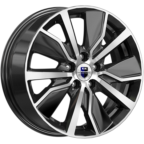 Гамбит (КС961) 6.500xR16 5x110 DIA65.1 ET38 алмаз черный Гамбит (КС961) 6.500xR16 5x110 DIA65.1 ET38 алмаз черный