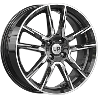 Литые диски Up107 (КС993) 6.500xR17 4x100 DIA67.1 ET40 New Diamond для Honda Fit