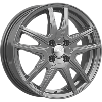 Литые диски СИДНЕЙ (КЛ308) 6.000xR16 4x100 DIA60.1 ET50 графит для Suzuki Baleno